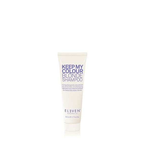 ELEVEN Keep My Colour Blonde Shampoo 50 ml TRAVEL - Salonmarjoahola - Shop