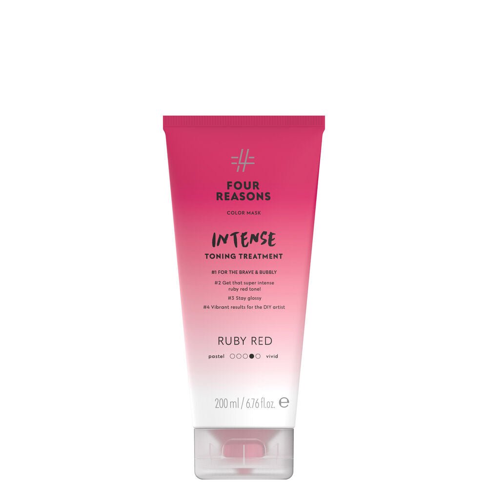 Four Reasons Color Mask Intense Toning Treatment Ruby Red 200 ml - Salonmarjoahola - Shop