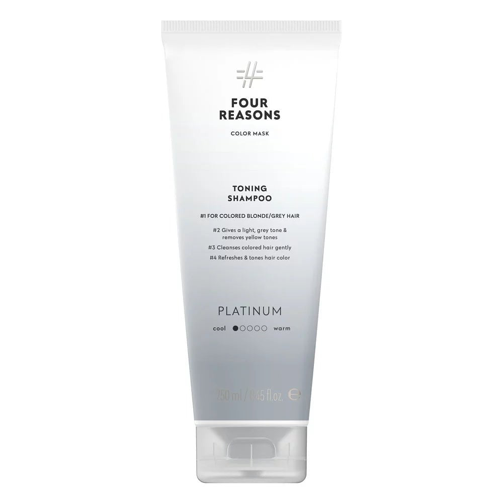 Four Reasons Color Mask Toning Shampoo Platinum 250 ml - Salonmarjoahola - Shop