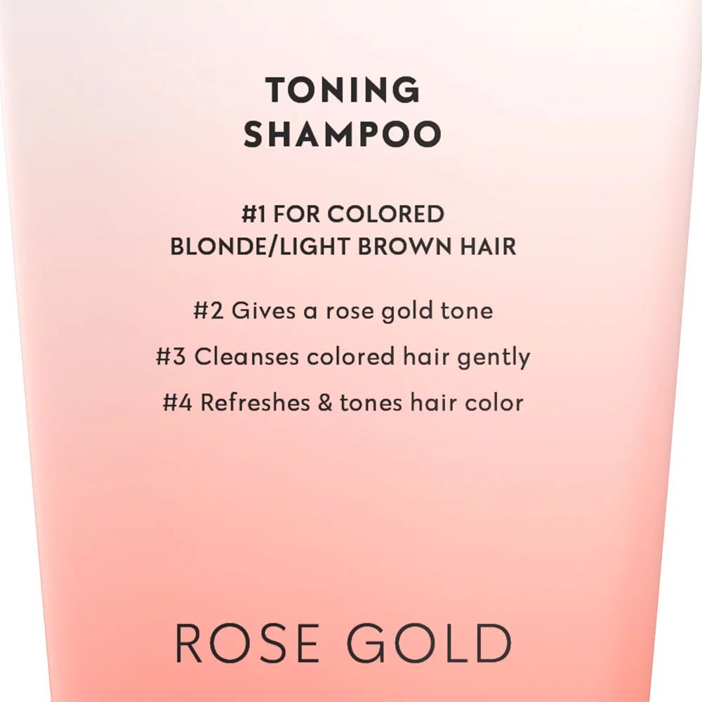 Four Reasons Color Mask Toning Shampoo Rose Gold 250ml - Salonmarjoahola - Shop