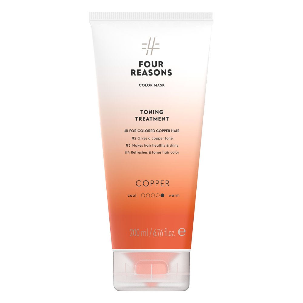 Four Reasons Color Mask Toning Treatment Copper 200 ml - Salonmarjoahola - Shop