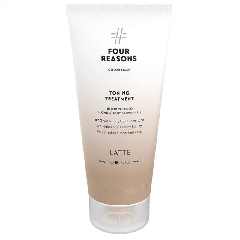 Four Reasons Color Mask Toning Treatment Latte 200 ml - Salonmarjoahola - Shop