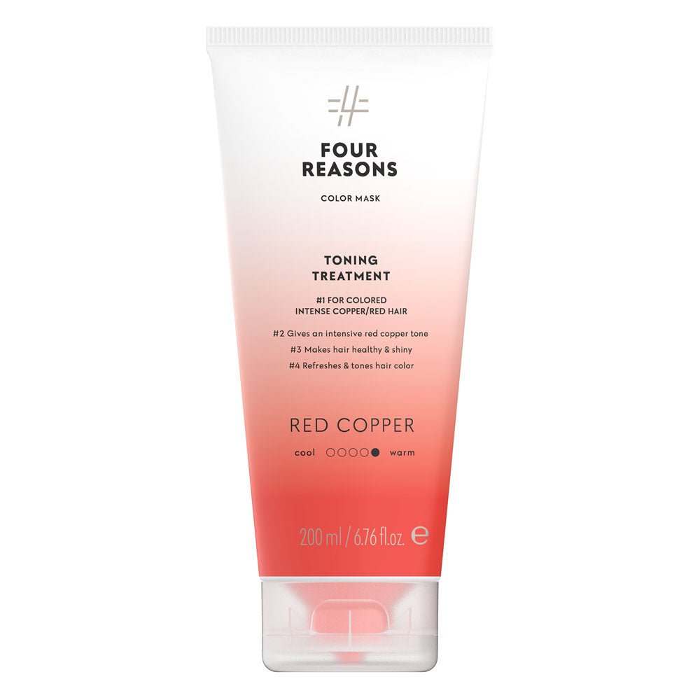 Four Reasons Color Mask Toning Treatment Red Copper 200 ml - Salonmarjoahola - Shop