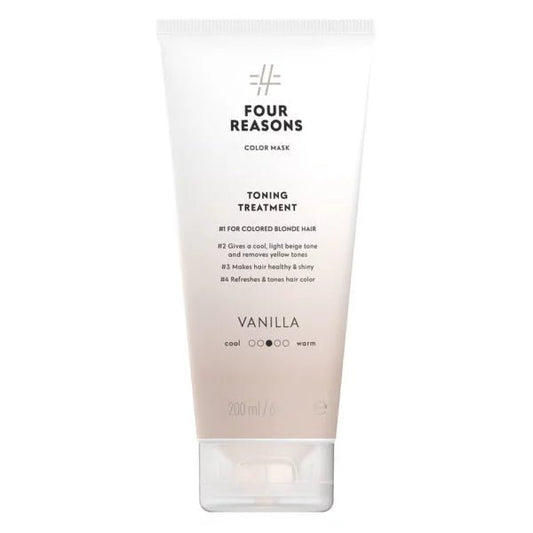 Four Reasons Color Mask Toning Treatment Vanilla 200 ml - Salonmarjoahola - Shop