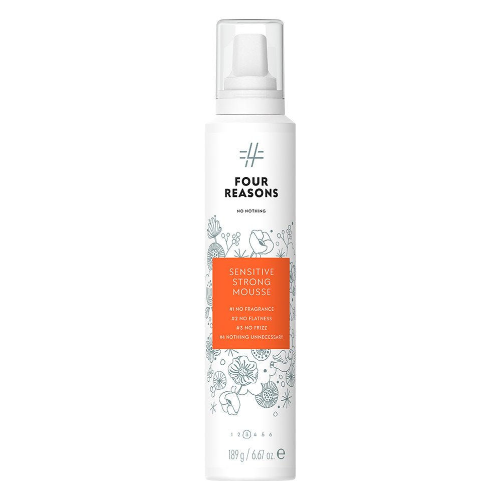 Four Reasons No Nothing Sensitive Strong Mousse 200 ml - Salonmarjoahola - Shop