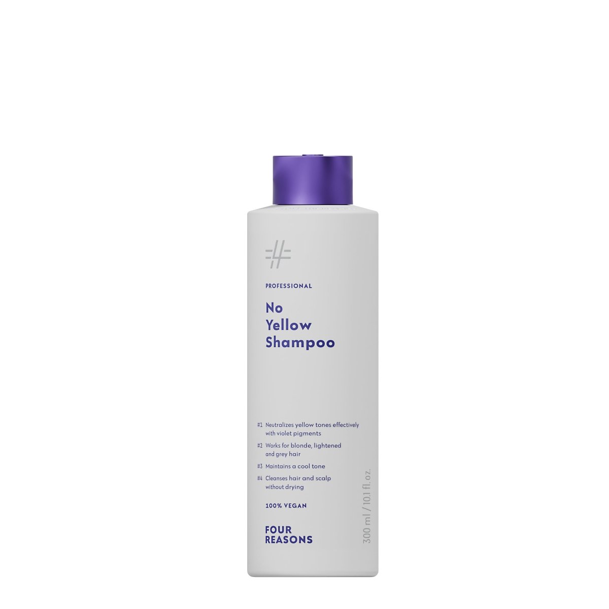 Four Reasons No Yellow Shampoo 300ml - Salonmarjoahola - Shop