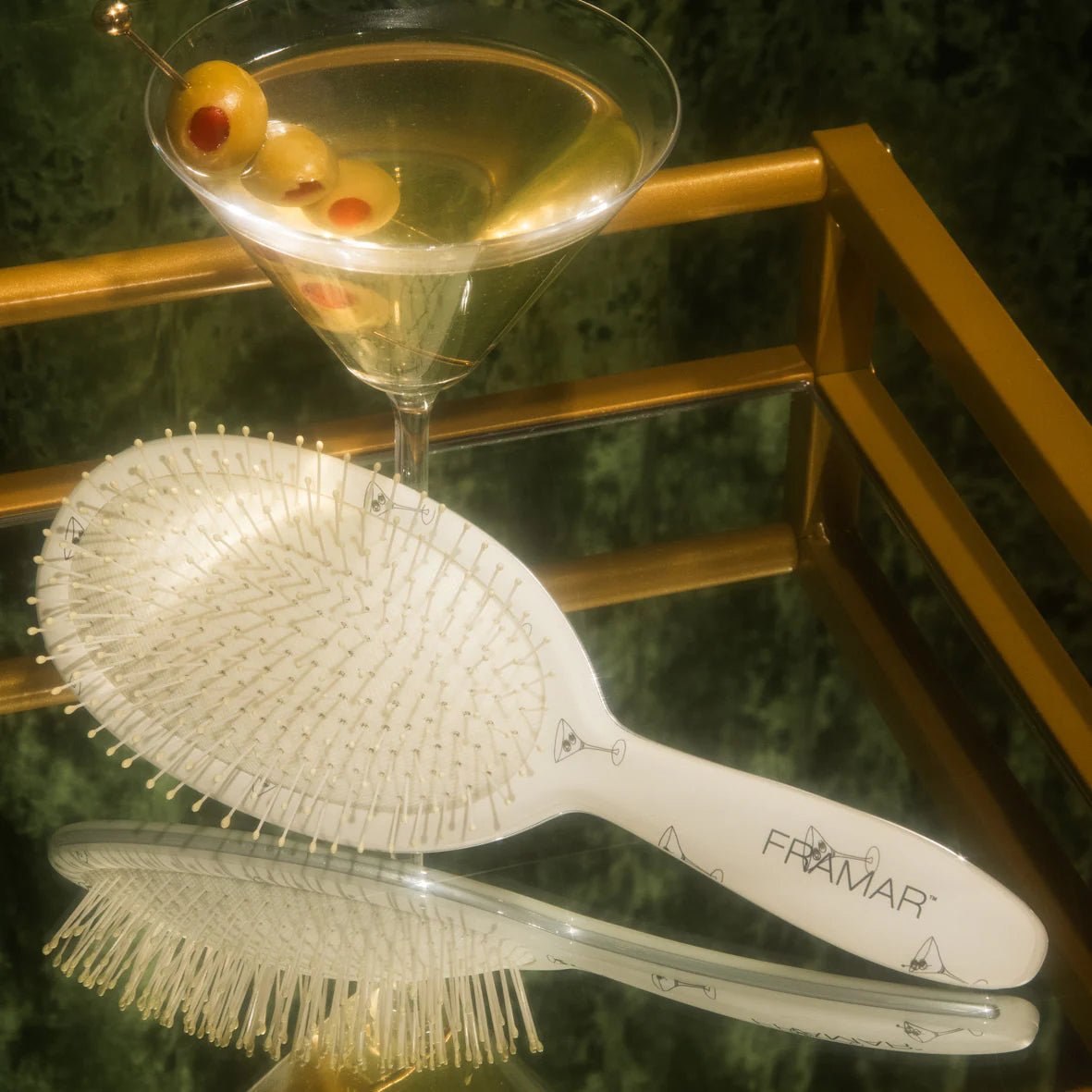 FRAMAR Detangle Brush -hiusharja, Extra Dirty - Martini Mood - Salonmarjoahola-Shop
