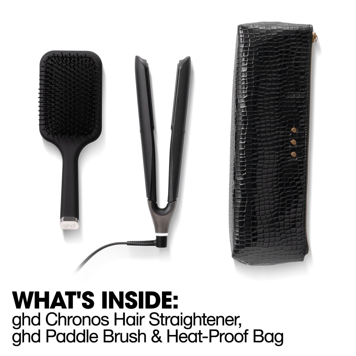 ghd Chronos Christmas Gift Set - MUSTA - Lahjapakkaus - Salonmarjoahola - Shop