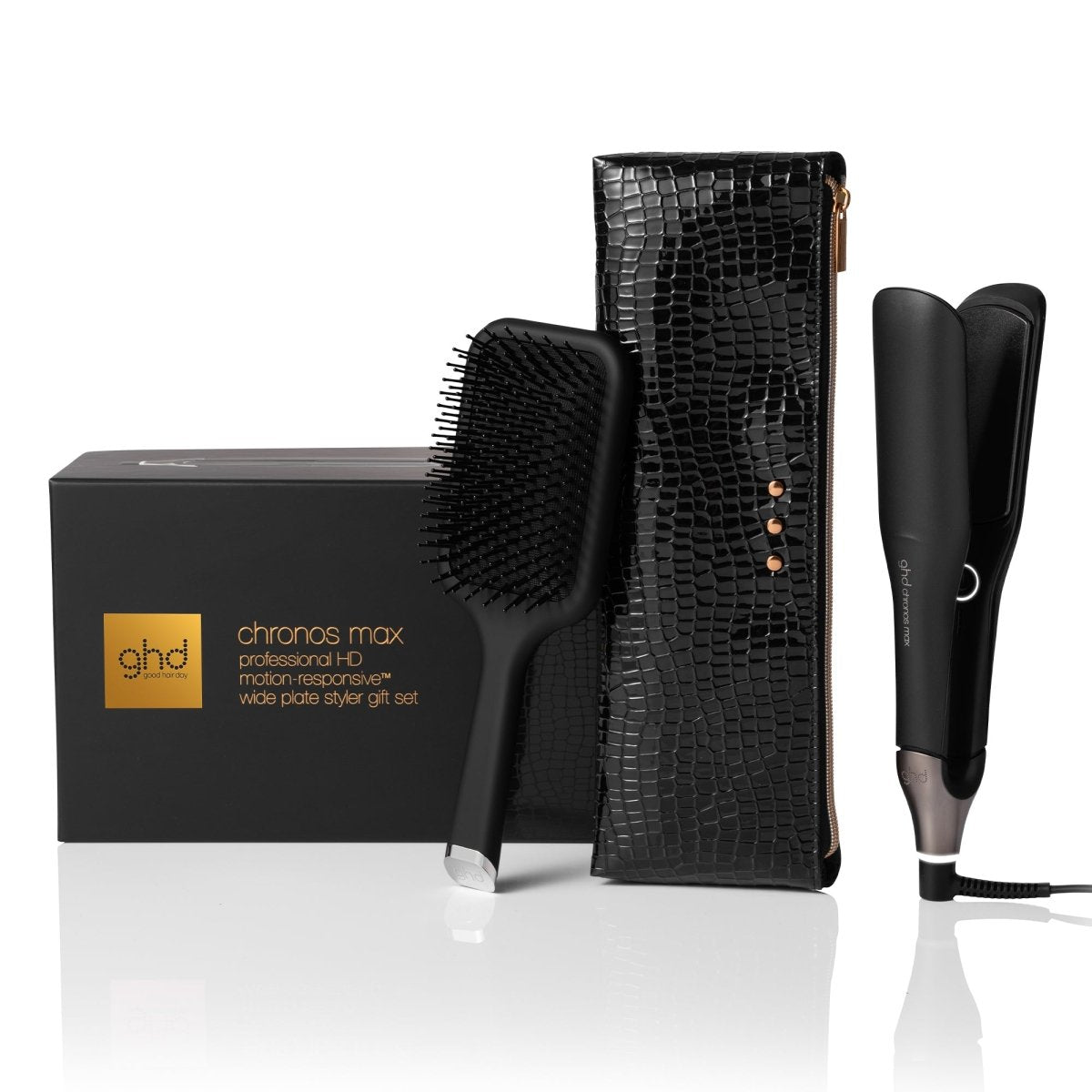 ghd Chronos Max Christmas Gift Set - MUSTA - Lahjapakkaus - Salonmarjoahola - Shop
