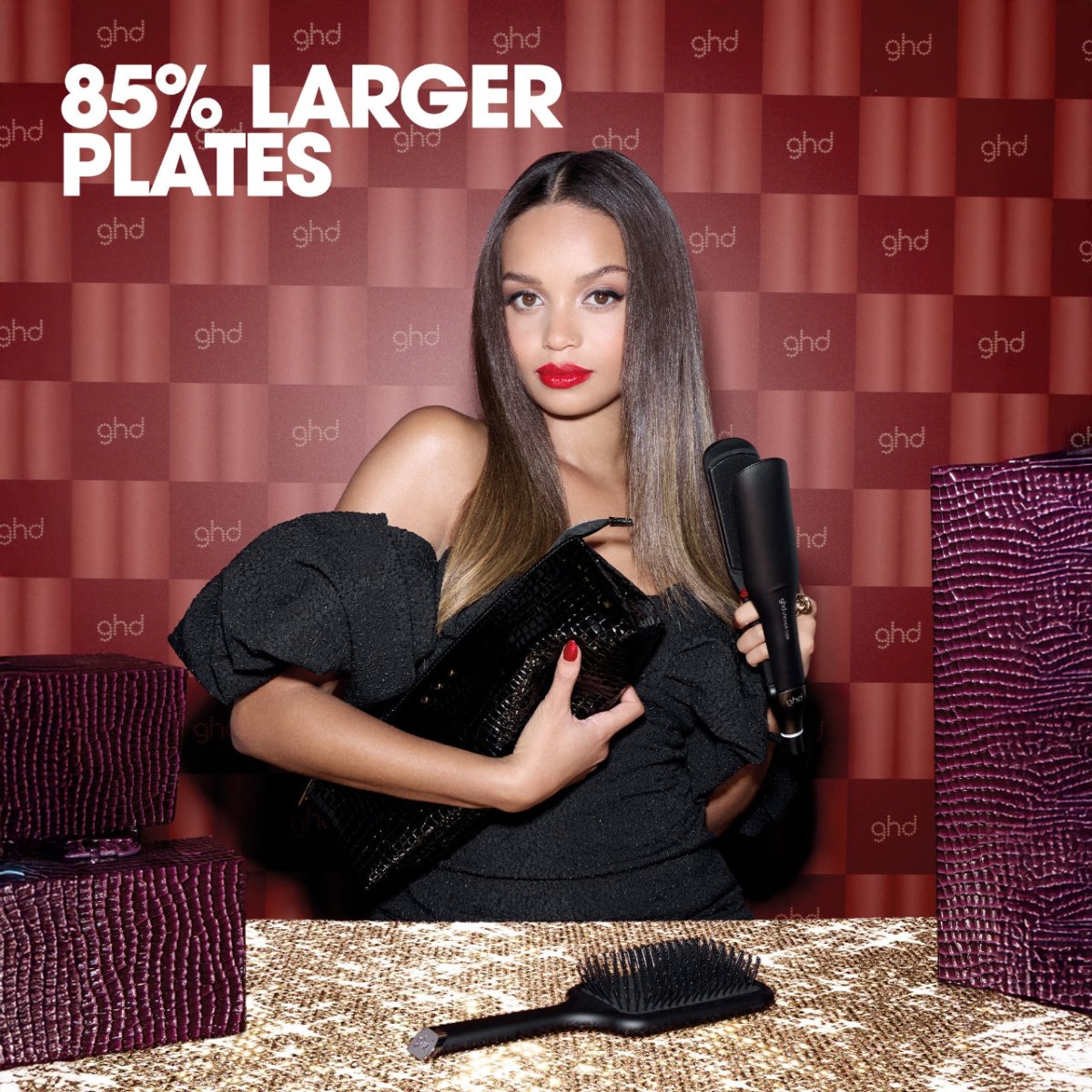 ghd Chronos Max Christmas Gift Set - MUSTA - Lahjapakkaus - Salonmarjoahola - Shop