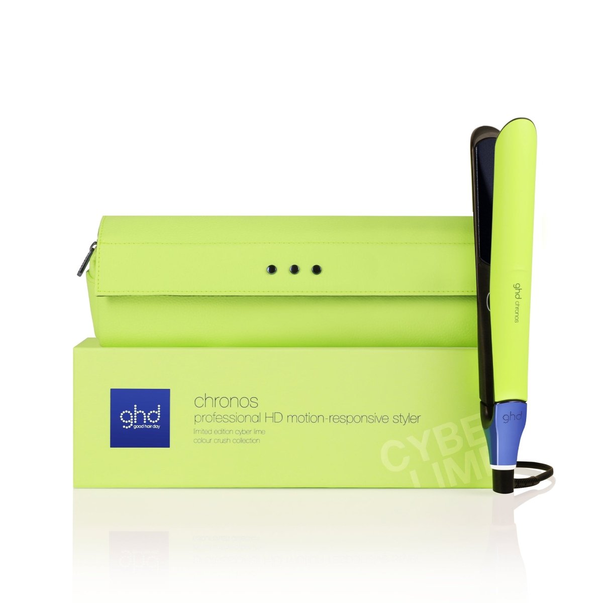 ghd Chronos – suoristusrauta cyber lime - värissä - Salonmarjoahola - Shop