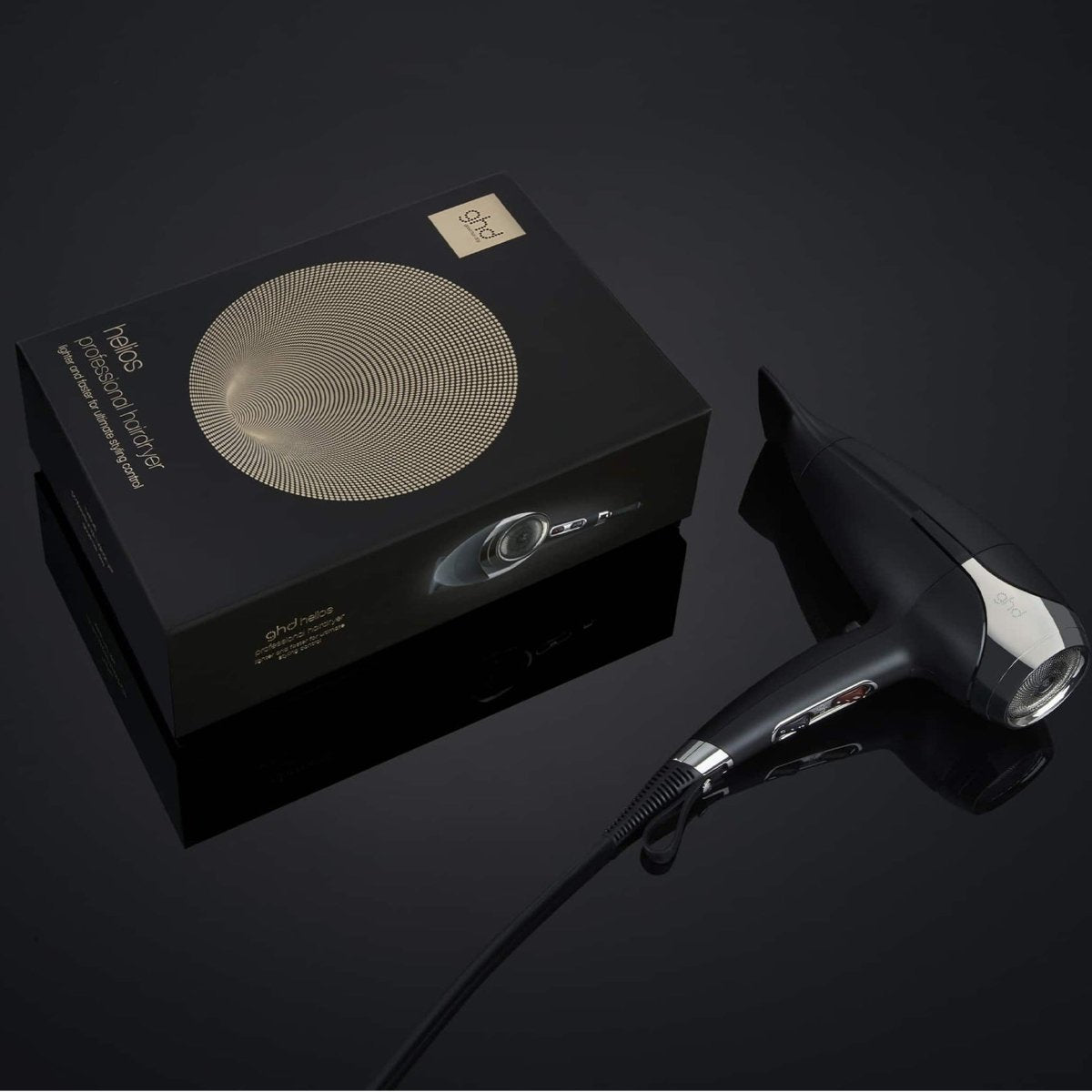 GHD HELIOS™ Professional Hiustenkuivain - Musta - Salonmarjoahola - Shop