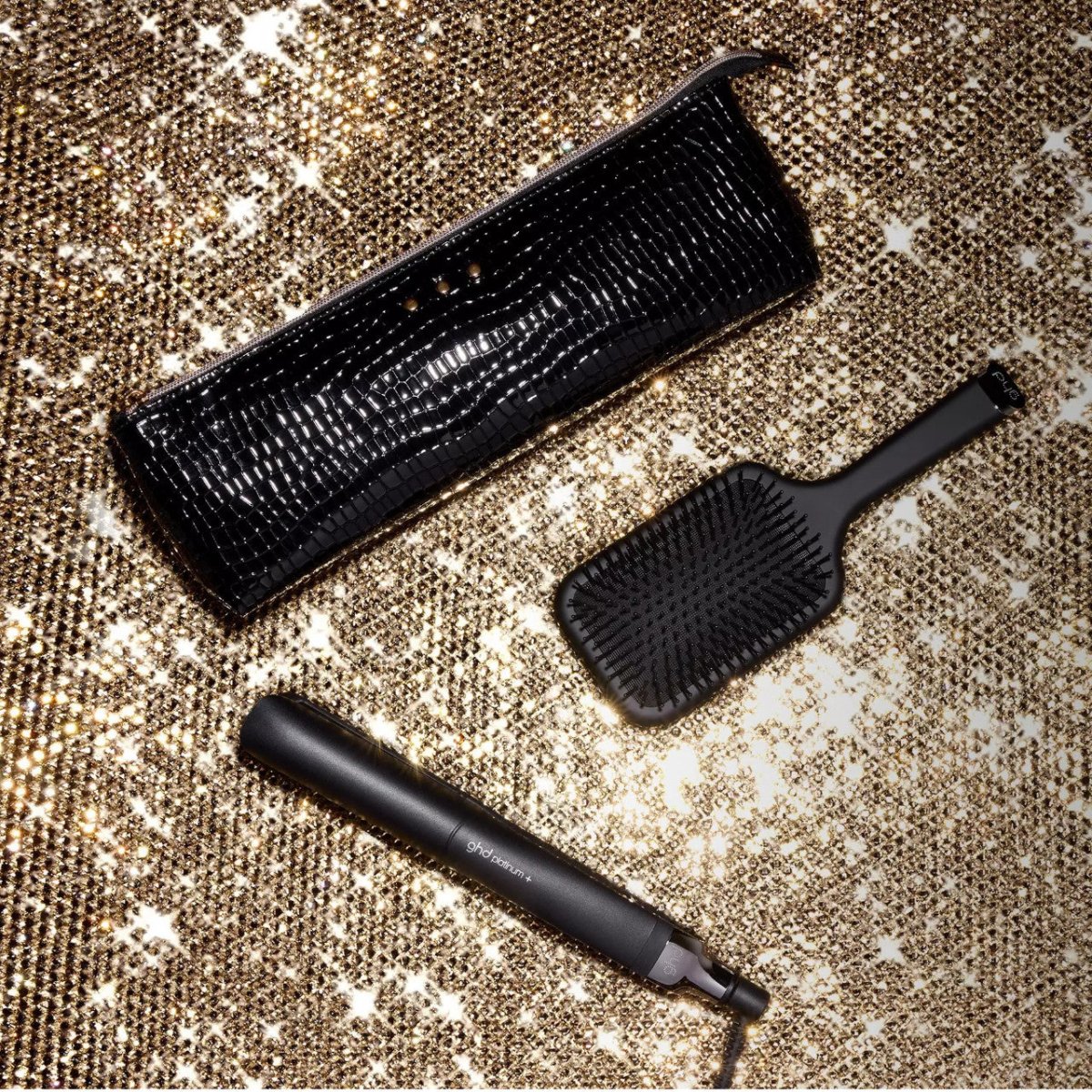 ghd Platinum+ - Suoristusrauta Musta XMASS 25 - Salonmarjoahola - Shop