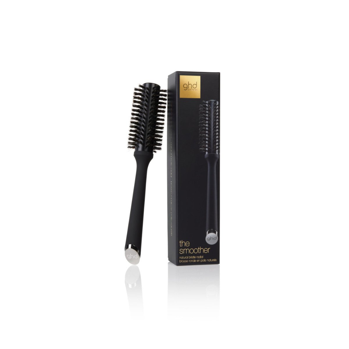 GHD THE SMOOTHER - NATURAL BRISTLE BRUSH (SIZE 2) - Salonmarjoahola - Shop