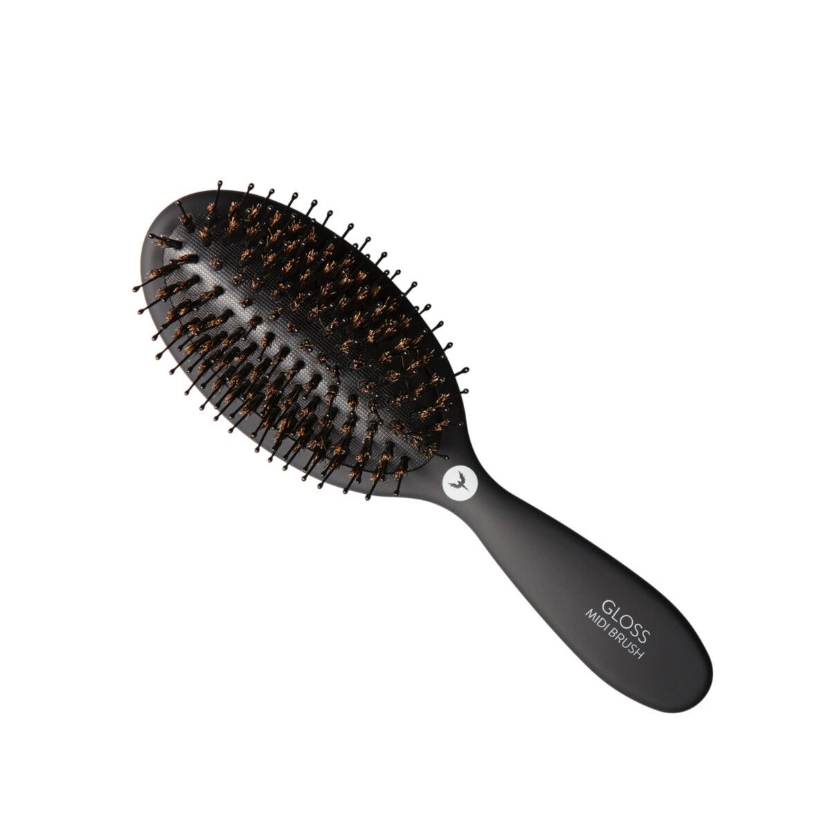 HH Simonsen MIDI Gloss Brush - Black - Salonmarjoahola - Shop