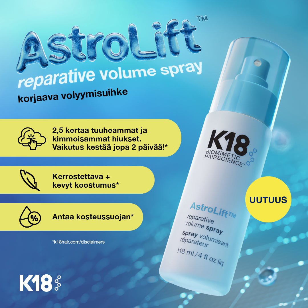 K18 AstroLift Volume Spray 118ml - Salonmarjoahola - Shop