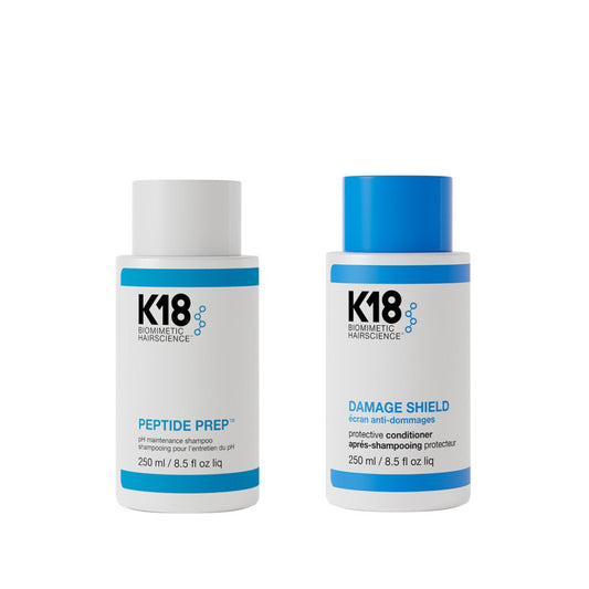K18 Damage Shield Shampoo ja Hoitoaine Combo 250ml - Salonmarjoahola - Shop
