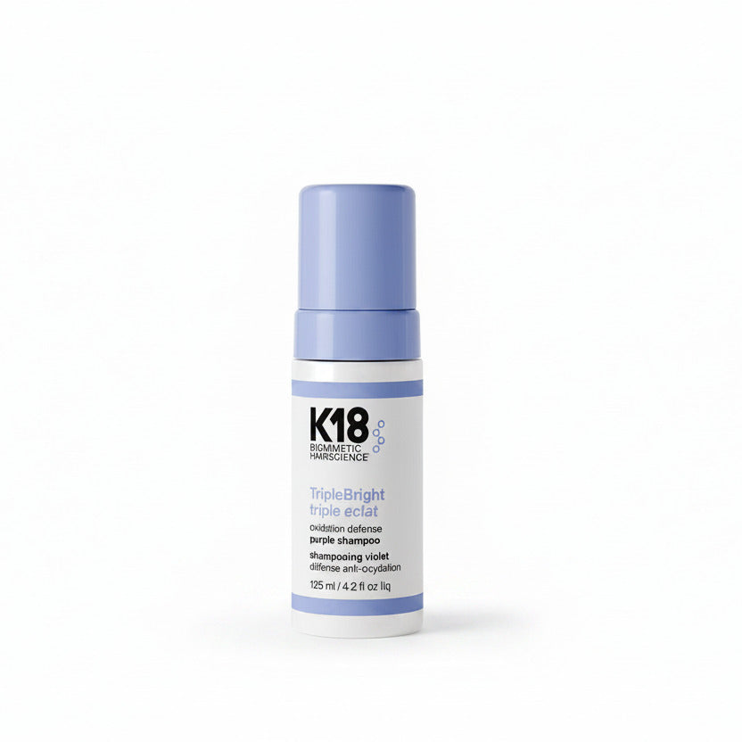K18 TripleBright purple shampoo 125ml - Salonmarjoahola-Shop