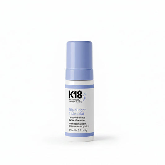 K18 TripleBright purple shampoo 125ml - Salonmarjoahola-Shop