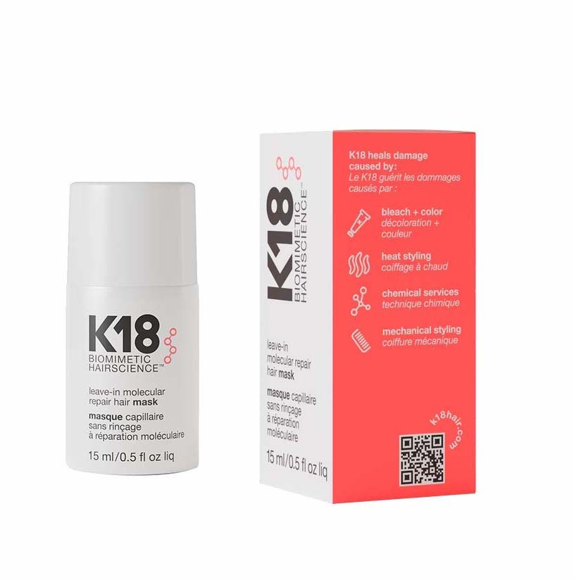 K18Hair Leave - in Molecular Repair Mask 15ml - Salonmarjoahola - Shop