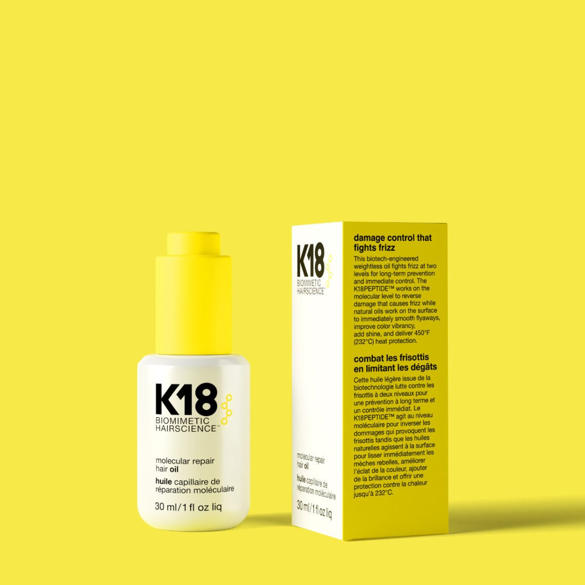 K18Hair Molecular Repair Hair Oil 30ml - Salonmarjoahola - Shop