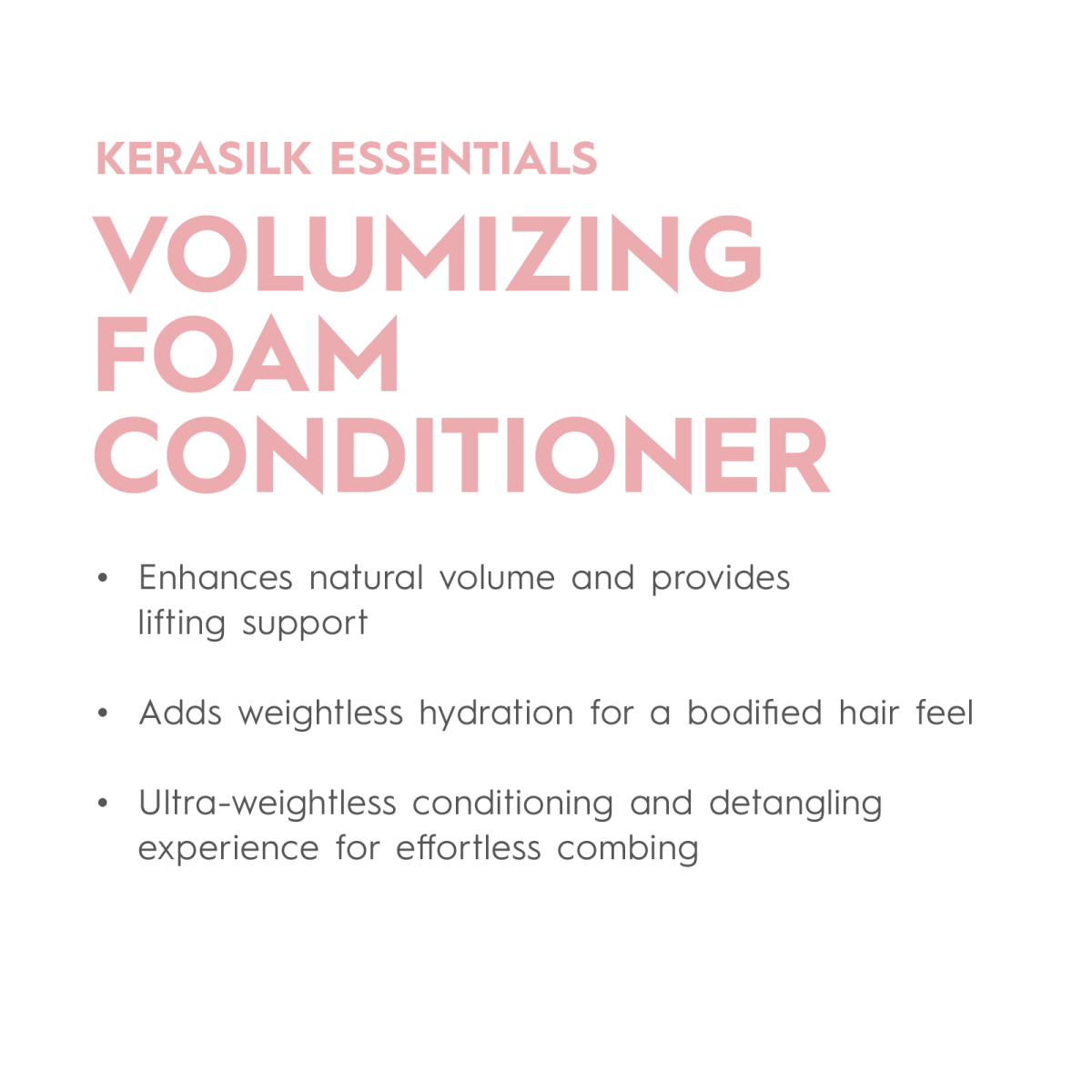 KERASILK Volumizing Foam Conditioner 150ml - Salonmarjoahola - Shop