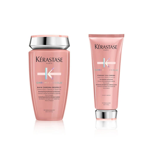 Kerastase Bain Chroma Absolu shampoo ja Fondant hoitoaine combo - Salonmarjoahola - Shop