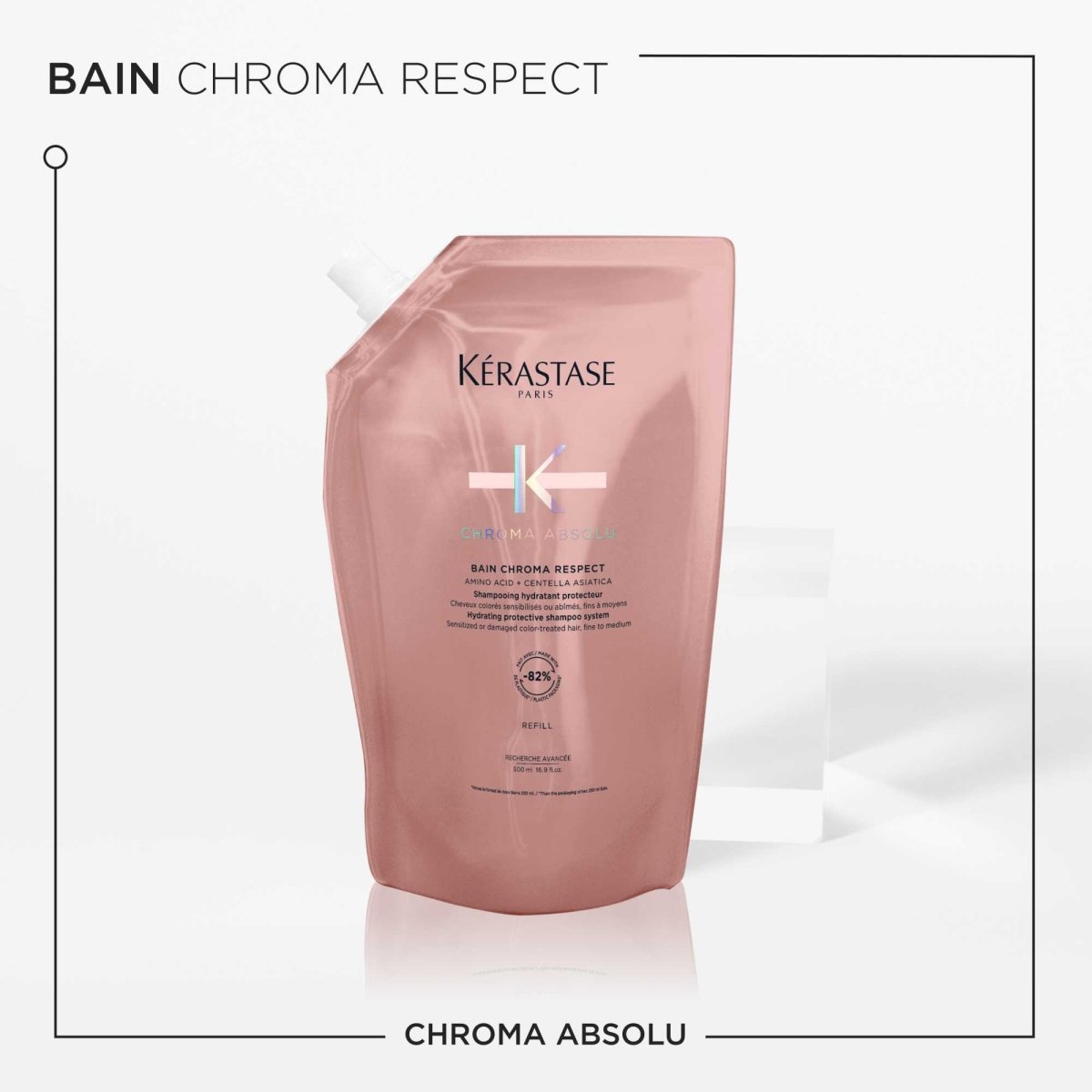 KERASTASE Bain Chroma Respect Refill 500ml - Salonmarjoahola - Shop