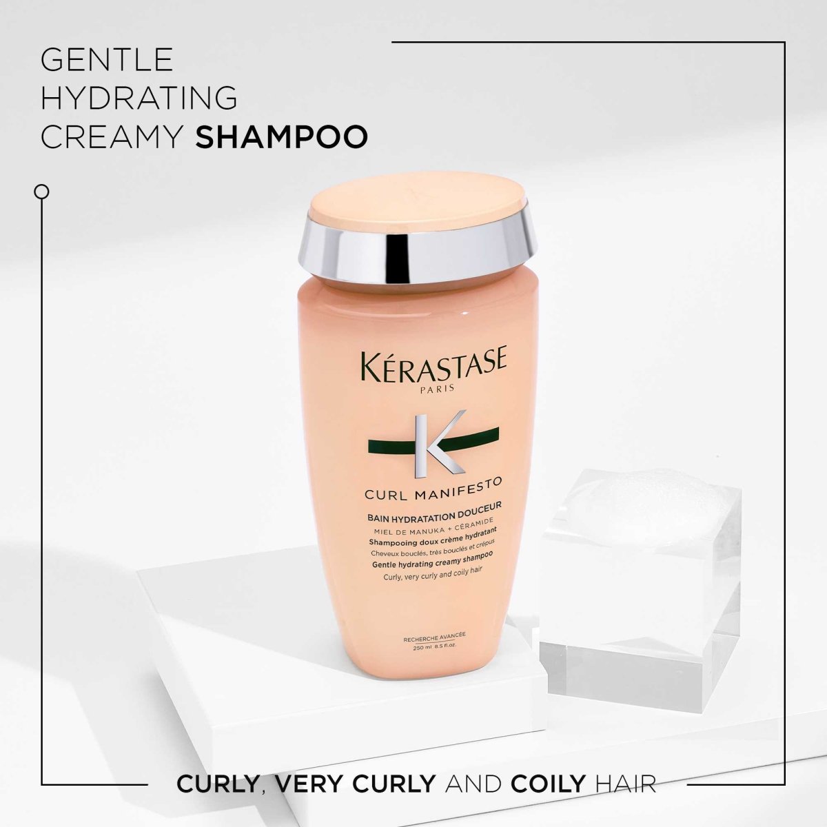 Kerastase Curl Manifesto Bain Hydration Douceur Shampoo 250ml - Salonmarjoahola-Shop