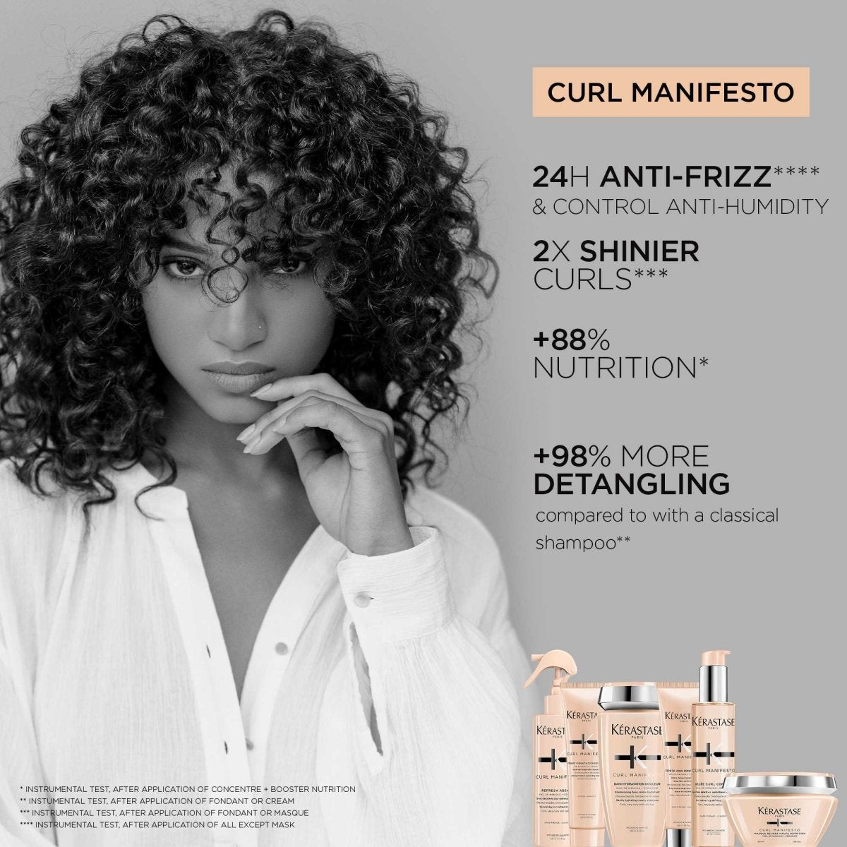 Kerastase Curl Manifesto Creme de jour fondamentale 150ml - hoitovoide - Salonmarjoahola-Shop