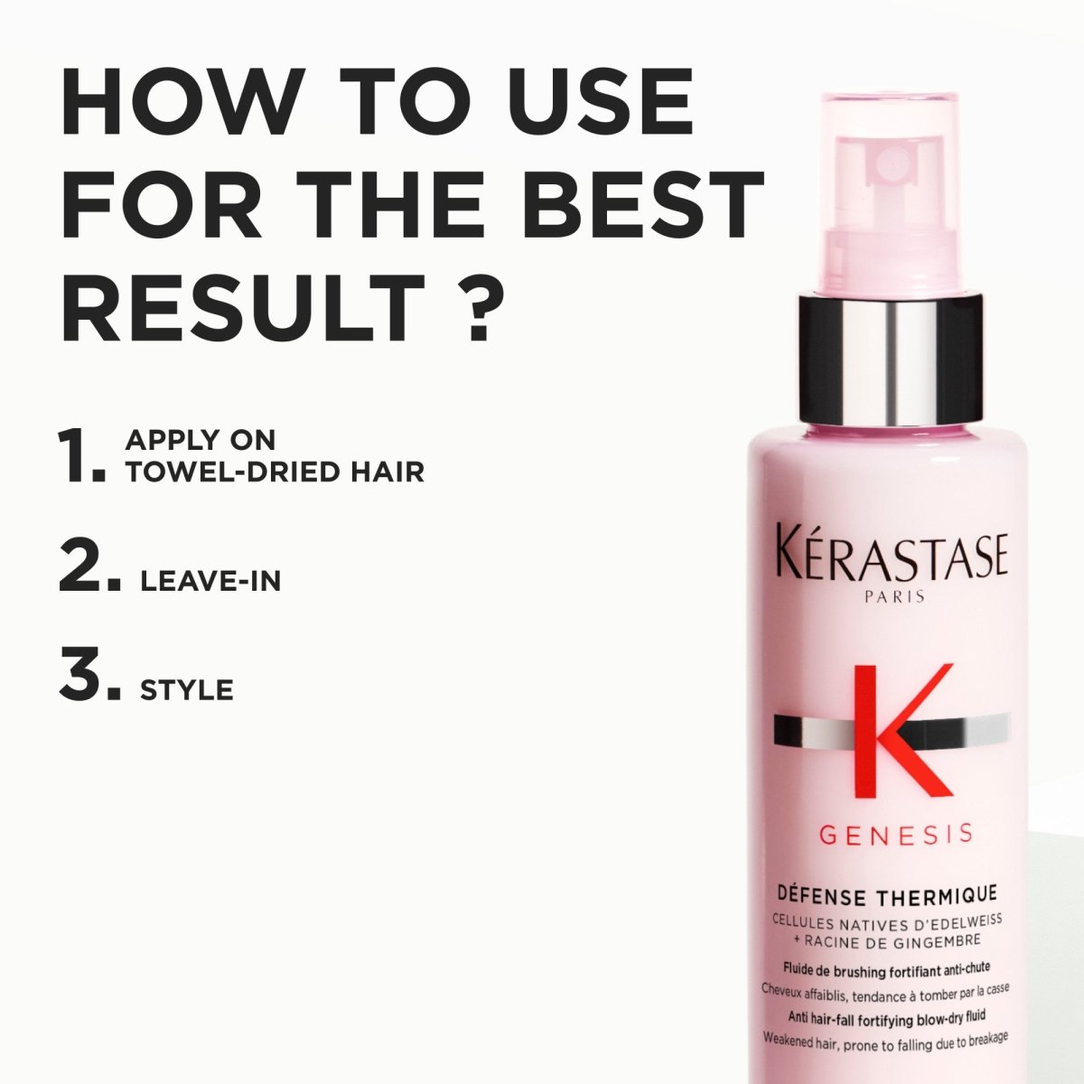 Kerastase Genesis Defence Thermique föönausneste 150ml - Salonmarjoahola-Shop