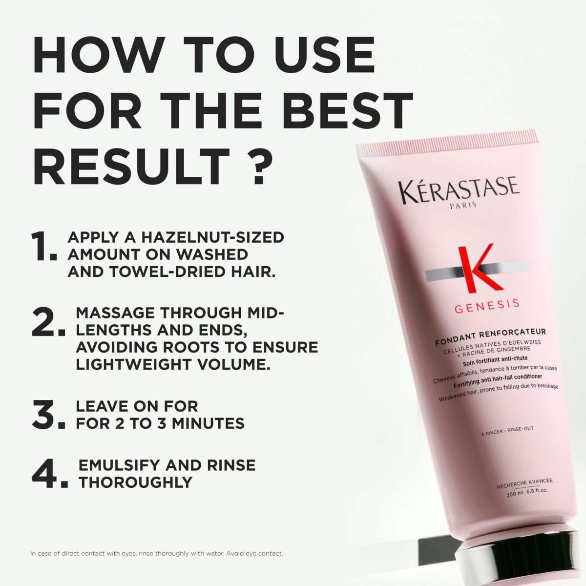 Kerastase Genesis Fondant Renforcateur hoitoaine 200ml - Salonmarjoahola-Shop