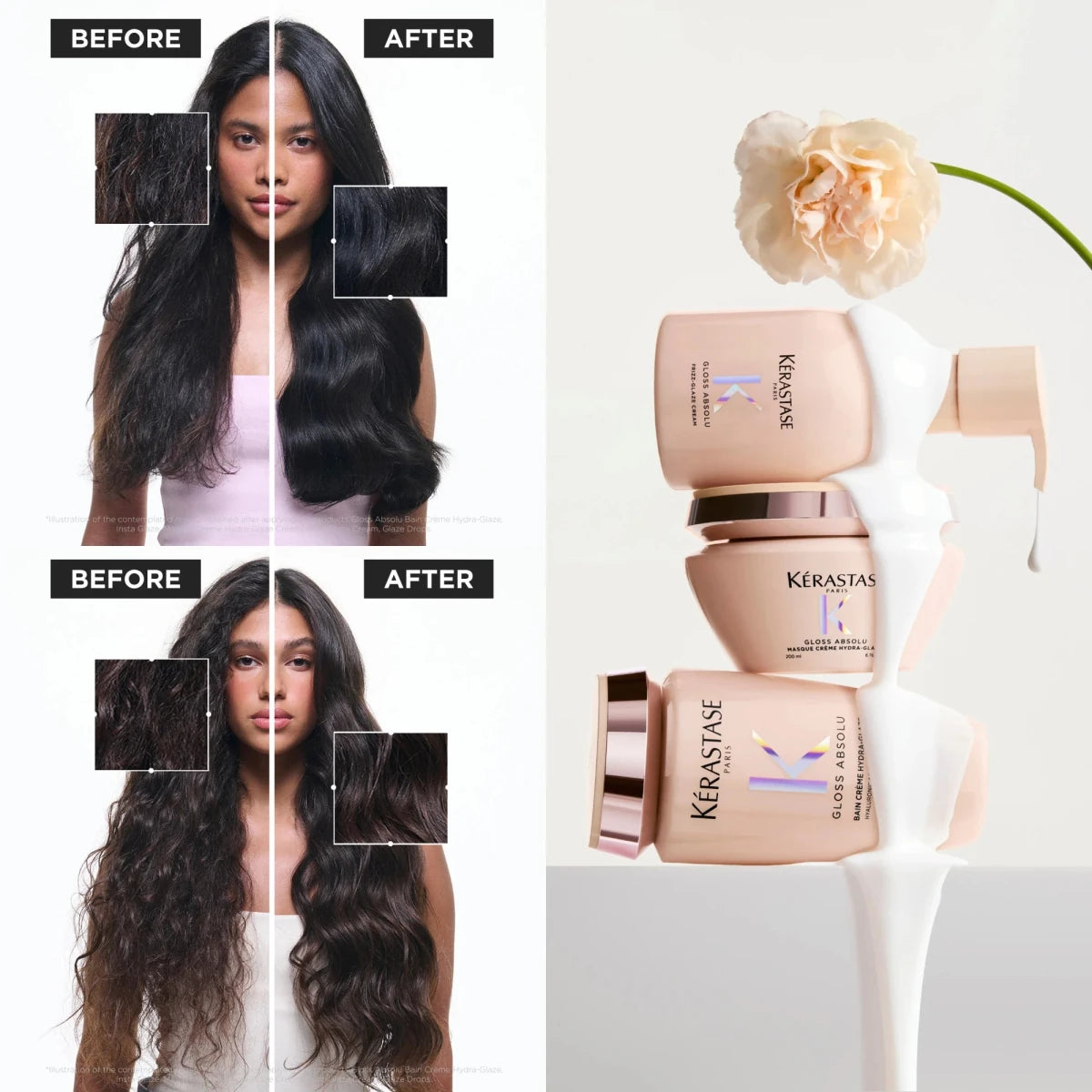 Kerastase Gloss Absolu Bain Créme Hydra - Glaze 250ml - Salonmarjoahola - Shop