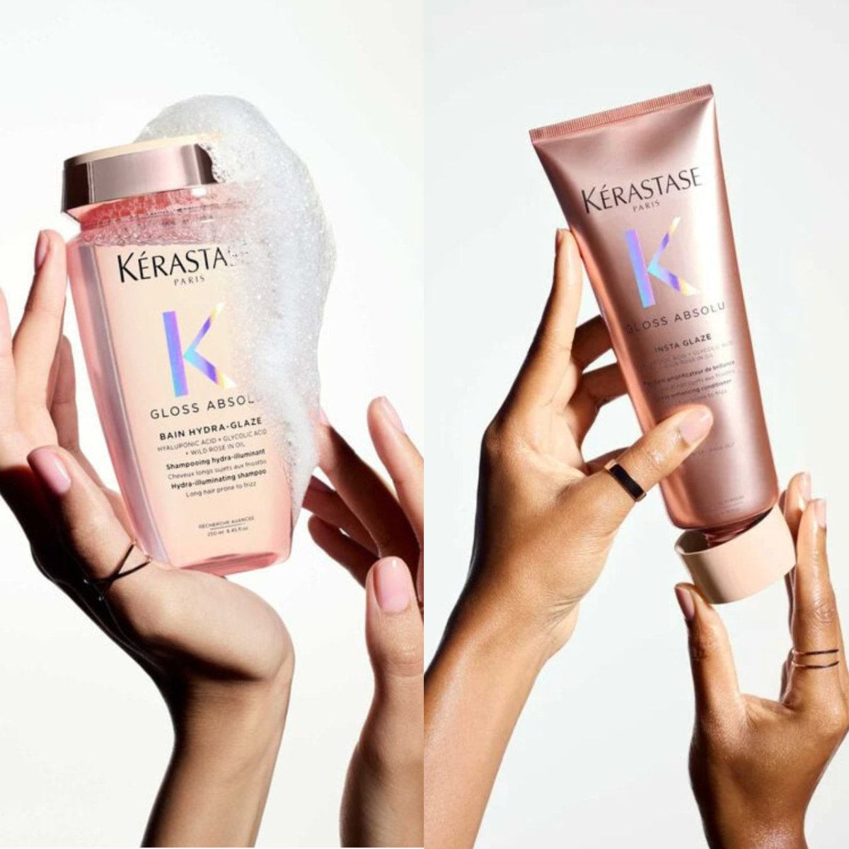 Kerastase Gloss Absolu Glaze Shampoo ja Hoitoaine Combo - Salonmarjoahola - Shop