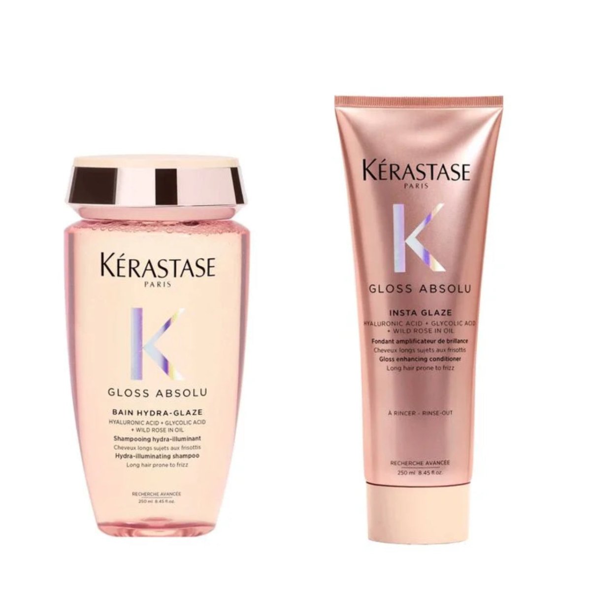 Kerastase Gloss Absolu Glaze Shampoo ja Hoitoaine Combo - Salonmarjoahola - Shop