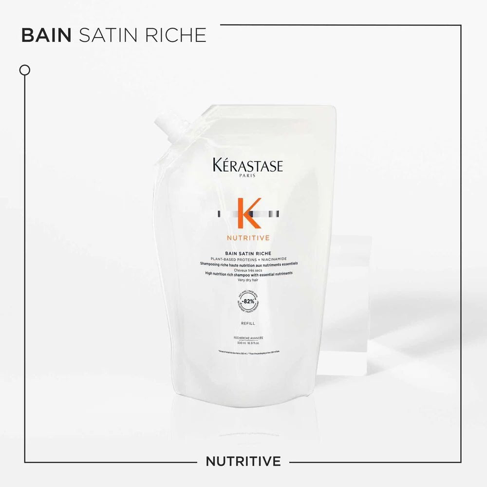 Kerastase Nutritive Bain Riche Shampoo Refill 500ml - Salonmarjoahola - Shop