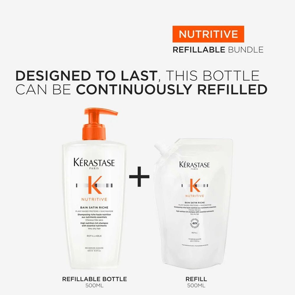 Kerastase Nutritive Bain Riche Shampoo Refill 500ml - Salonmarjoahola - Shop