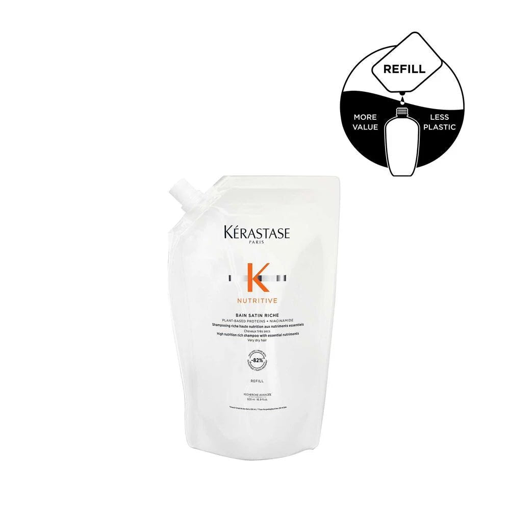 Kerastase Nutritive Bain Riche Shampoo Refill 500ml - Salonmarjoahola - Shop