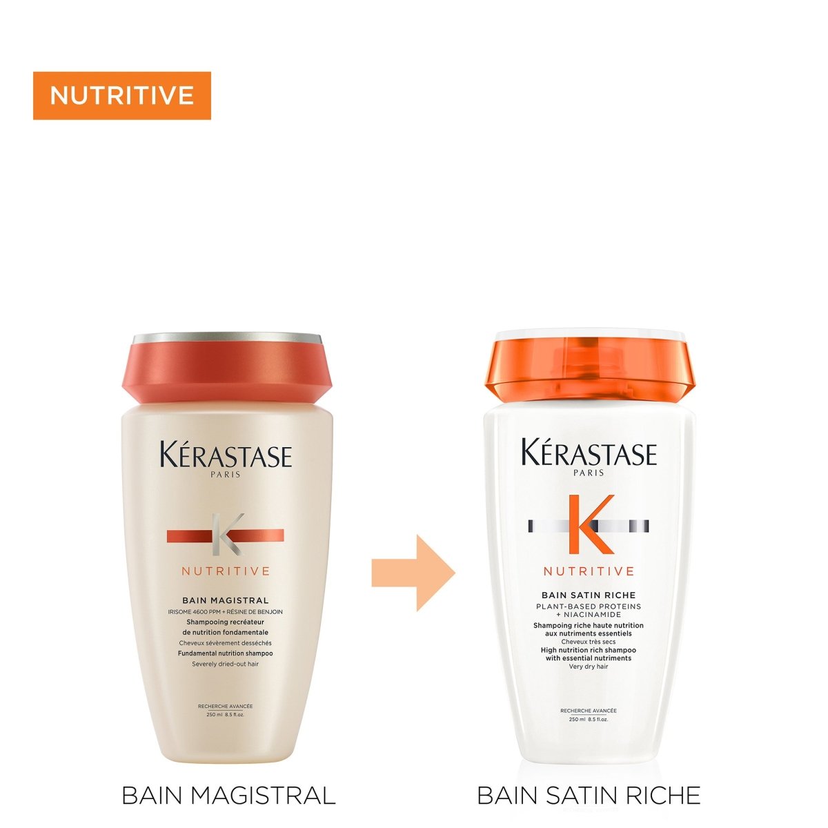 Kerastase Nutritive Bain Satin Riche Shampoo - Salonmarjoahola - Shop