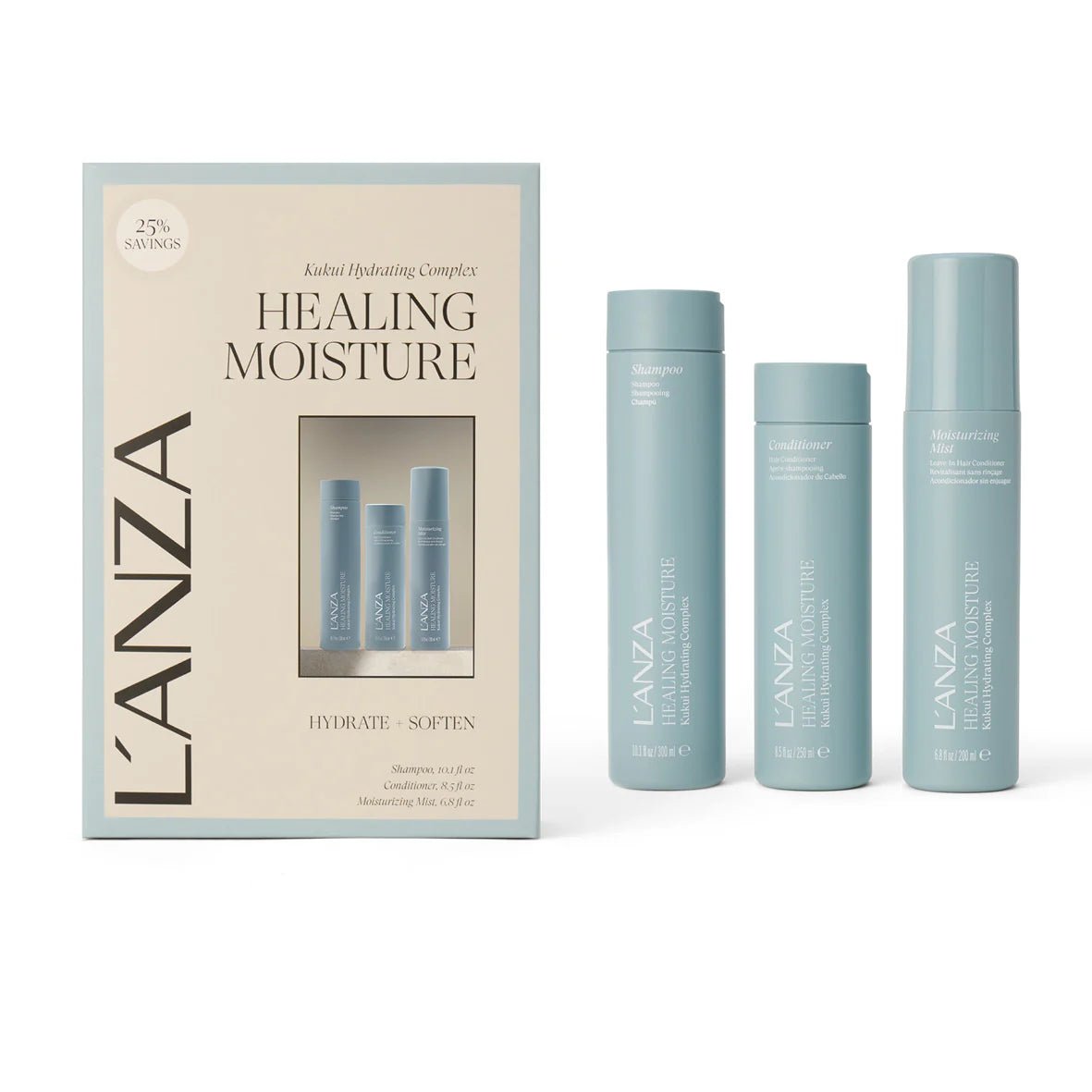 LANZA Healing Moisture Trio - joulupaketti 2025 - Salonmarjoahola - Shop