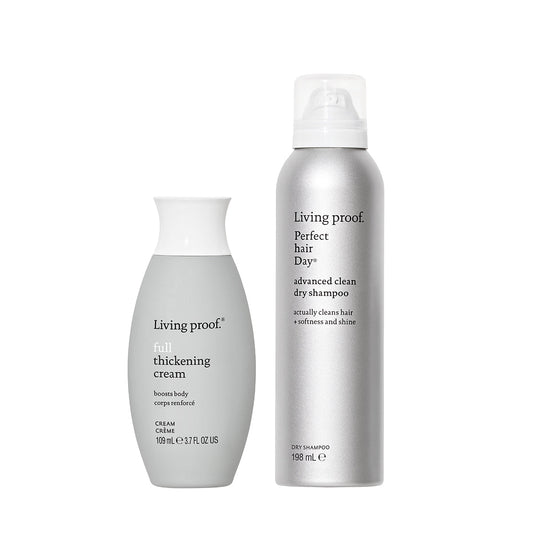 Living Proof Advanced Dry Sh + Thickening Cream paketti - Salonmarjoahola - Shop
