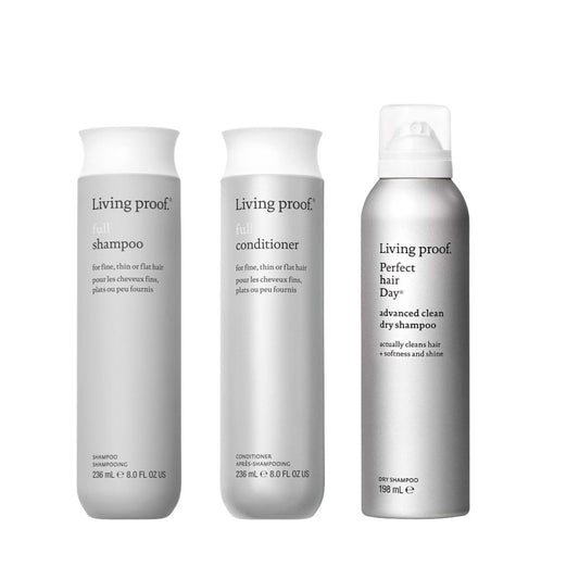 Living proof Full shampoo+hoitoaine+Clean advanced kuivashampoo - Salonmarjoahola - Shop