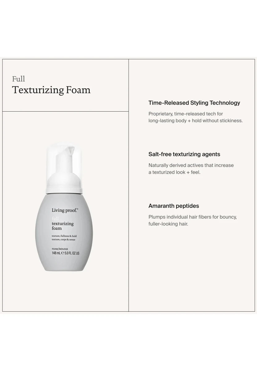Living Proof Full Texturizing Foam 45ml - Salonmarjoahola - Shop