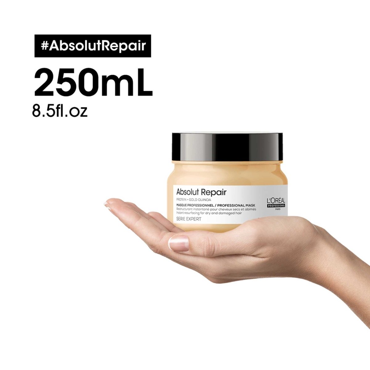 L'Oreal Absolut Repair Mask - Thick Hair 250 ml - Salonmarjoahola - Shop