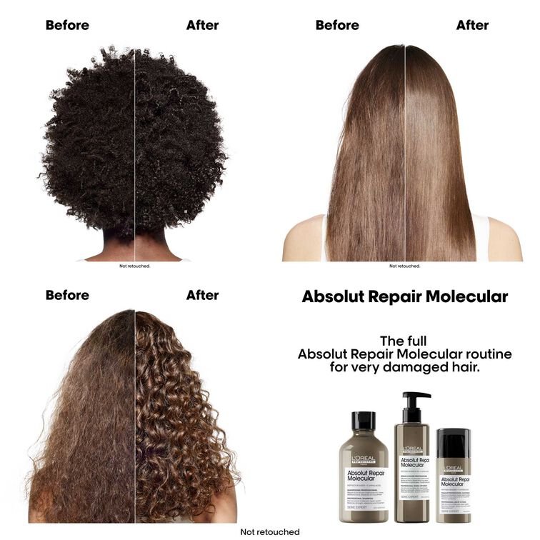 L'oreal Absolut Repair Molecular Shampoo Refill 1000ml - Salonmarjoahola - Shop