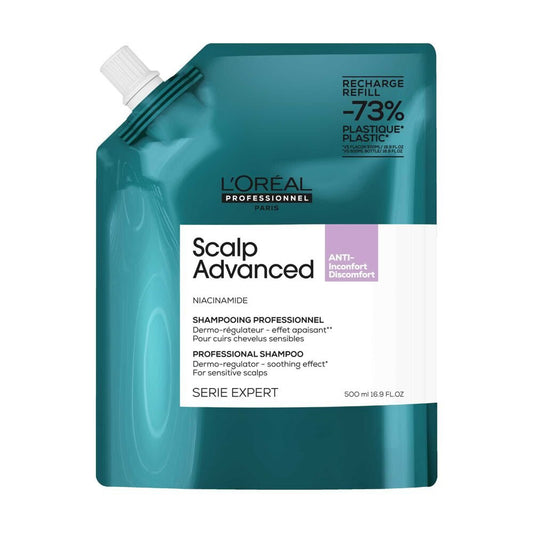 Loreal Scalp Advanced Anti - Discomfort Shampoo 500 ml - Salonmarjoahola - Shop