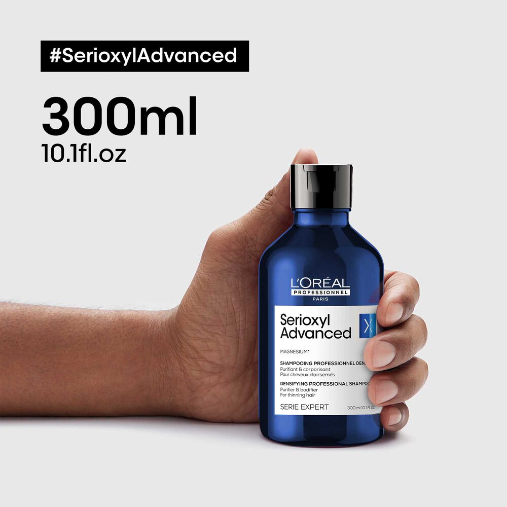 L'oreal Serioxyl Advanced Purifier & Bodifyer Shampoo 300ml - Salonmarjoahola - Shop