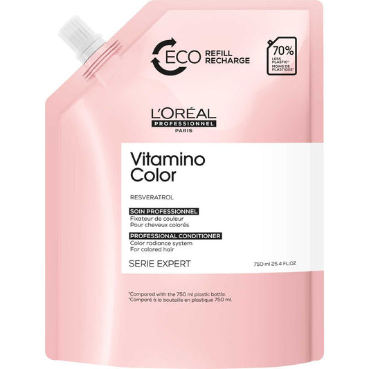 L'oreal Vitamino Color Conditioner 750ml Refill - Salonmarjoahola - Shop
