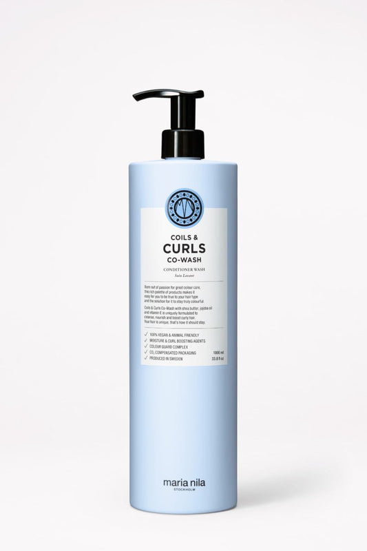 MARIA NILA Coils & Curls Co - wash 1000ml - Salonmarjoahola - Shop