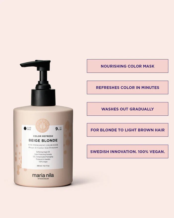 MARIA NILA Colour Refresh Beige Blonde 300ml - Salonmarjoahola - Shop
